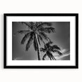Extra large framed wall art depicting an abstract Miami skyline in vibrant, colorful textures, ideal for living room decor.