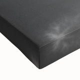 Black and white landscape art painting of Miami skyline on large stretched canvas, suitable for bedroom wall decor.