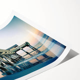 Extra large wall art featuring line art flowers in muted earth tones on a rolled print, ideal for large living room decor.