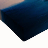 Large art of Savannah landscape in black and white on stretched canvas, suitable for bedroom wall decor.