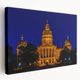 Large art depicting an Iowa scenery on stretched canvas, using earthy tones, ideal for kitchen wall art.