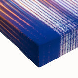 Black and white landscape art painting of Kentucky scenery on large stretched canvas, suitable for bedroom wall decor.