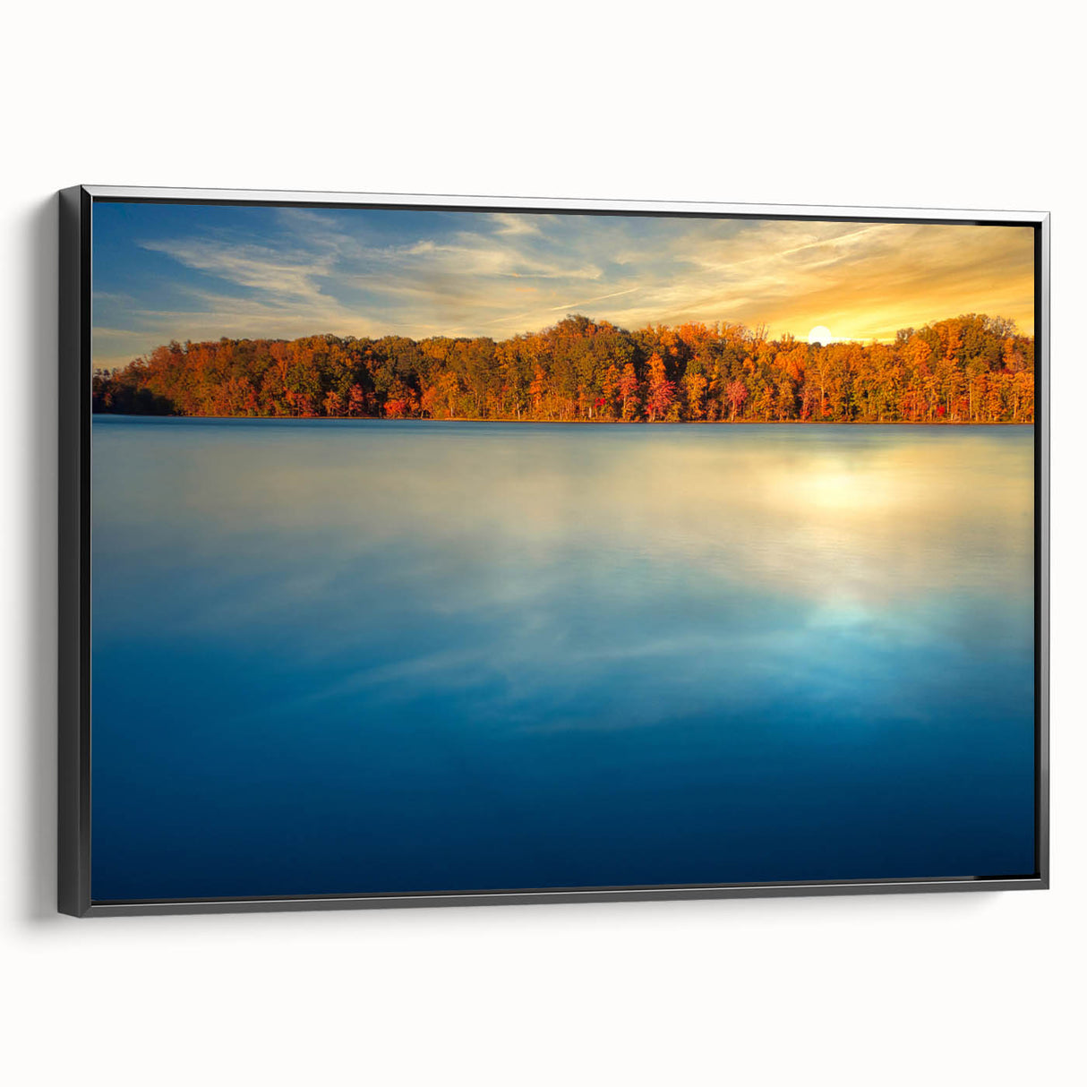 Black and white landscape art painting of Annapolis, Maryland on framed canvas, ideal for bedroom wall decor.