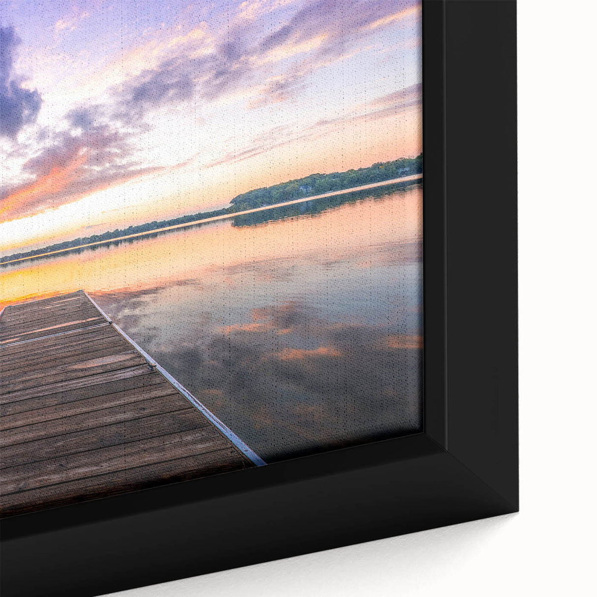 Extra large black wall art featuring a textured Minnesota scenery on a framed canvas, suitable for living room decor.