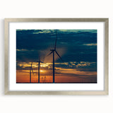 Textured art print of Kansas City skyline in muted gray tones on a framed silver mat, ideal for bedroom decor.