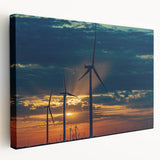 Kansas City skyline depicted in muted gray and blue tones on a large stretched canvas, suitable for kitchen wall art.