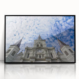 Large abstract wall art depicting the St.