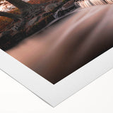 Art deco poster of Long Island scenery in pastel shades on rolled canvas, suitable for dining room wall art.