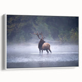 Vintage poster art of Pennsylvania scenery on framed canvas, featuring black and colorful art in extra large size.