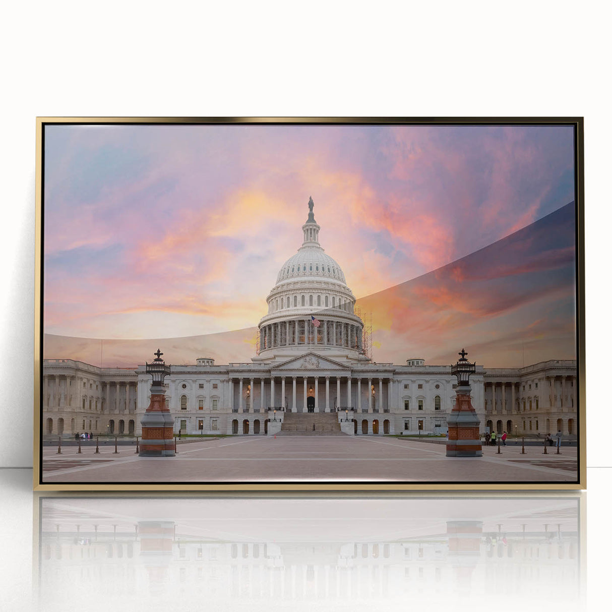 Acrylic print of Washington D.C.