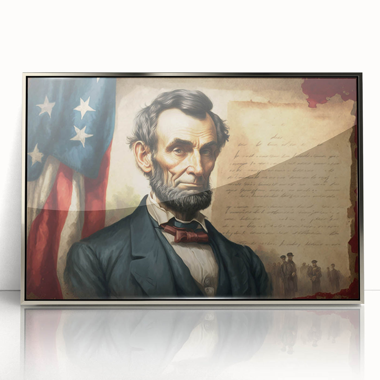 Large art print of Washington D.C.