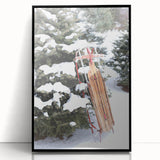 Large abstract wall art in black and white with mid-century modernist style, framed in acrylic.