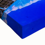 Satellite Over Earth Wall Art - Vibrant NASA Exploration Canvas