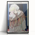 Vogue Poster Print - Opulent 1920s Couture Fashion Illustration Art
