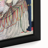 Vogue Poster Print - Opulent 1920s Couture Fashion Illustration Art