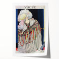 Vogue Poster Print - Opulent 1920s Couture Fashion Illustration Art