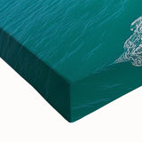 Close-up of a vibrant stretched canvas artwork depicting majestic cliffs with intricate details, showcasing earthy tones and textured brushstrokes, ideal for home decor.