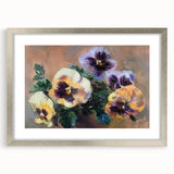 Vibrant Floral Living Room Wall Art - Modern Canvas & Framed Prints