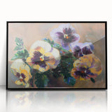 Vibrant Floral Living Room Wall Art - Modern Canvas & Framed Prints