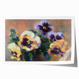 Vibrant Floral Living Room Wall Art - Modern Canvas & Framed Prints