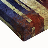 Framed Office Art - Birch Forest & Cardinal Modern Canvas