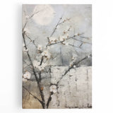 Vibrant abstract floral wall art on stretched canvas, showcasing rich colors and intricate designs, perfect for modern home decor. Ideal focal point for living spaces.