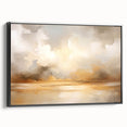 Framed abstract landscape wall art in black, showcasing a modern design with intricate details and textures, ideal for contemporary home decor settings.
