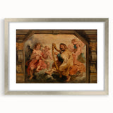 Baroque Art - Regal Woman in Opulent Dress, Antique Art Prints