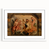 Baroque Art - Regal Woman in Opulent Dress, Antique Art Prints