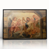 Baroque Art - Regal Woman in Opulent Dress, Antique Art Prints