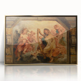 Baroque Art - Regal Woman in Opulent Dress, Antique Art Prints