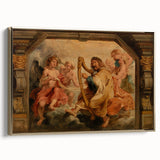 Baroque Art - Regal Woman in Opulent Dress, Antique Art Prints