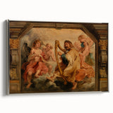 Baroque Art - Regal Woman in Opulent Dress, Antique Art Prints