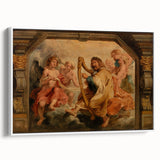 Baroque Art - Regal Woman in Opulent Dress, Antique Art Prints