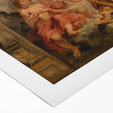 Baroque Art - Regal Woman in Opulent Dress, Antique Art Prints