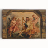 Baroque Art - Regal Woman in Opulent Dress, Antique Art Prints