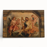 Baroque Art - Regal Woman in Opulent Dress, Antique Art Prints