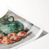 Extra large wall art featuring line art flowers in black on white, ideal for large living room wall decor.