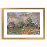 Lajos Csordák's Country - Rustic Landscape Art Print for Modern Decor