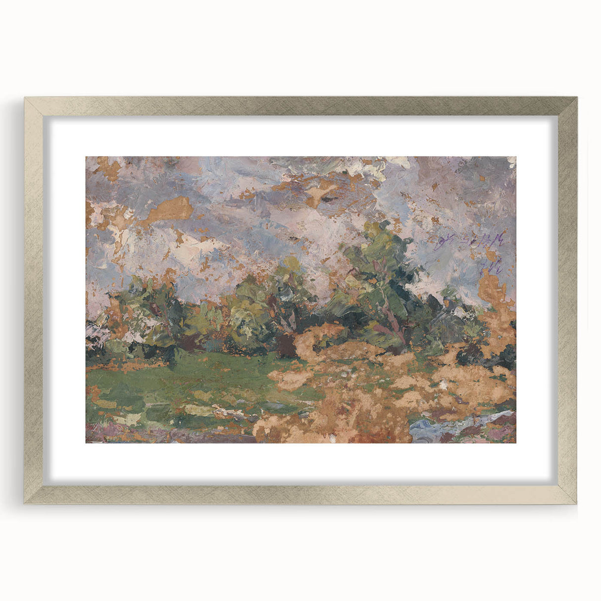Lajos Csordák's Country - Rustic Landscape Art Print for Modern Decor
