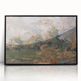 Lajos Csordák's Country - Rustic Landscape Art Print for Modern Decor