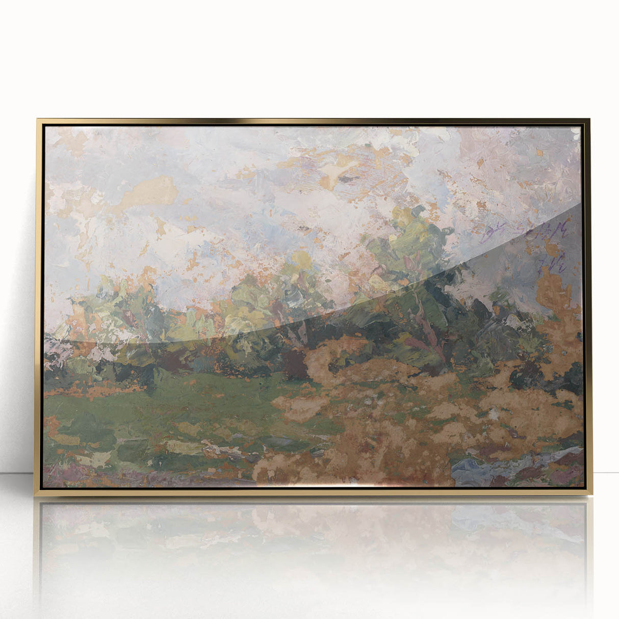 Lajos Csordák's Country - Rustic Landscape Art Print for Modern Decor