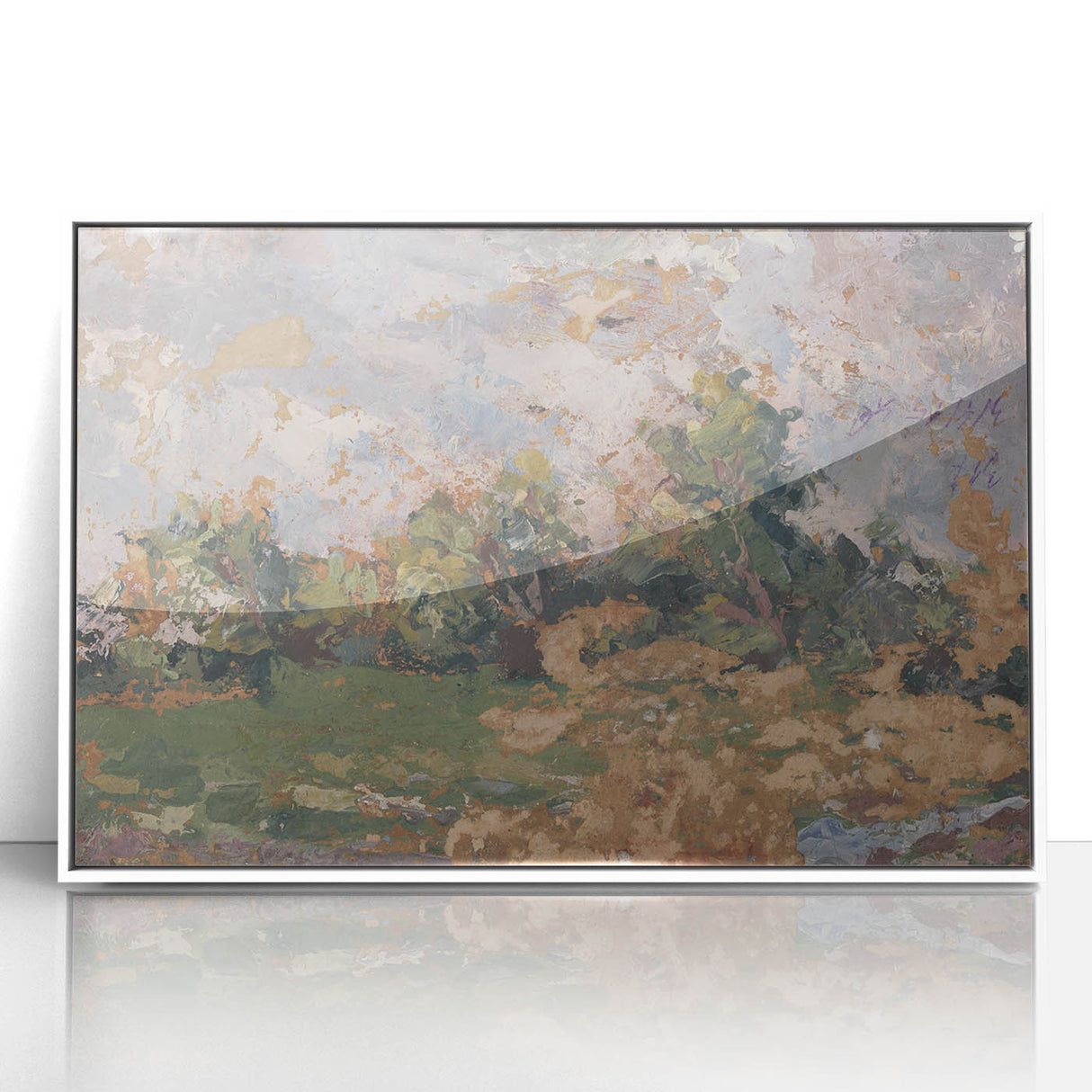 Lajos Csordák's Country - Rustic Landscape Art Print for Modern Decor
