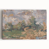 Lajos Csordák's Country - Rustic Landscape Art Print for Modern Decor