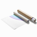 Playroom Wall Art - Minimalist Pastel Rainbow Kids Room Print