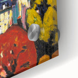 Modern Wall Art of Paris Cityscape - Vibrant Abstract Contemporary Art Print