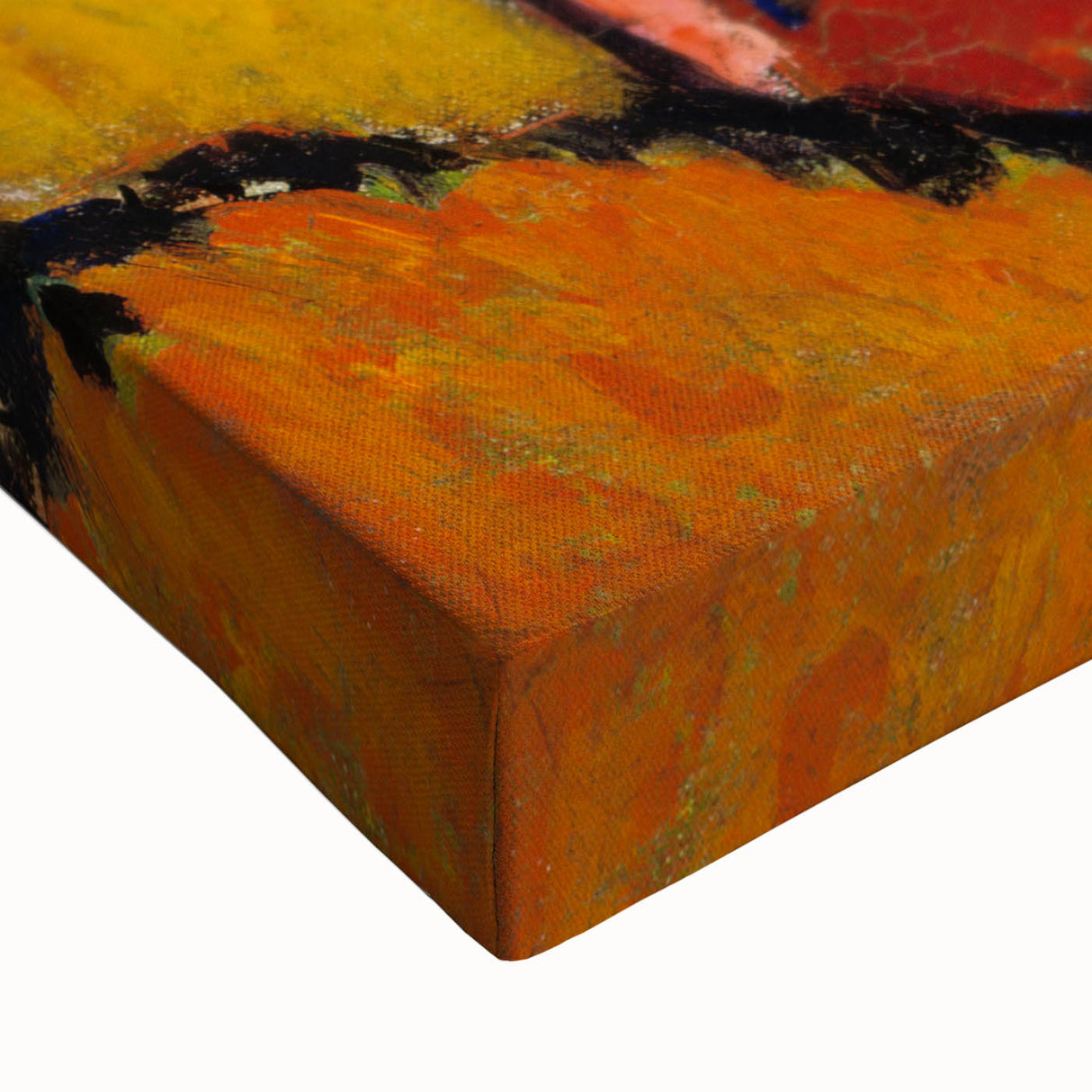 Modern Wall Art of Paris Cityscape - Vibrant Abstract Contemporary Art Print