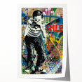 Vibrant Pop Art Wall Art – Colorful Smile Canvas Print