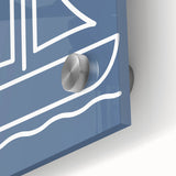 Minimalist Sailboat – Boys Room Wall Art