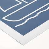 Minimalist Sailboat – Boys Room Wall Art